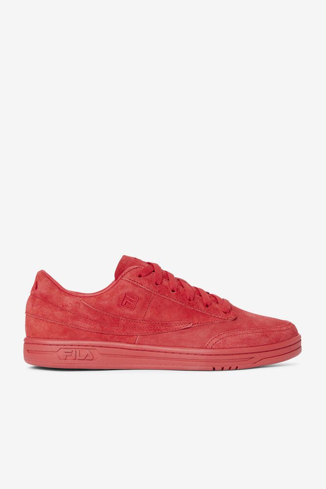 Fila Tennis 88 Premium Red Sneakers Mens - NZ 04697-HVPQ